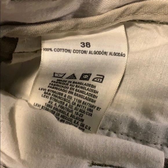 Dockers size 38 army green cargo shorts - Picture 3 of 5